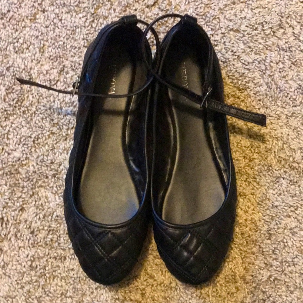 Black flats
